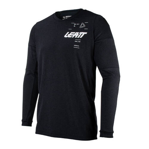 LEATT 24 MOTO JERSEY 4.5 WINDBLOCK BLACK S