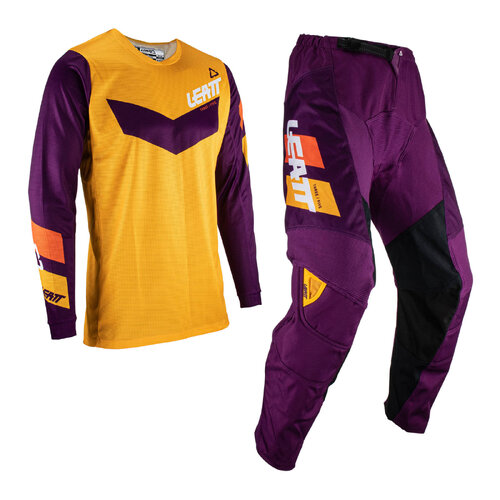 Leatt 2023 3.5 Junior Ride Kit - Indigo (XL) (EU150/160cm)
