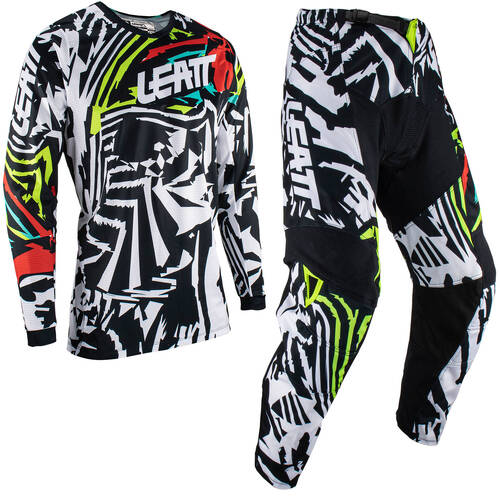 LEATT 23 RIDE KIT 3.5 MINI ZEBRA XXS 100-110CM