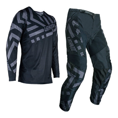 Leatt 2024 3.5 Jnr Ride Kit - Stealth (M)/EU130/140cm
