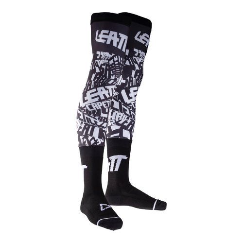 Leatt 2025 Knee Brace Socks Black White M