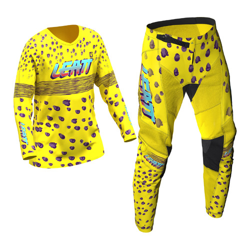 Leatt 2025 3.5 Junior Ride Kit Cheetah L (140-150cm)