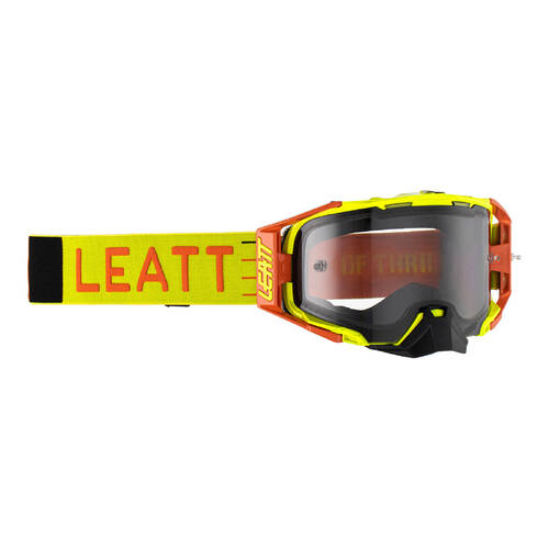 LEATT GOGGLE VELOCITY 6.5 CITRUS LIGHT GRY 58%
