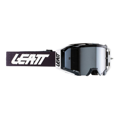 LEATT GOGGLE VELOCITY 5.5 IRIZ GRAPHITE PLATINUM ULTRA CONTRAST 28%