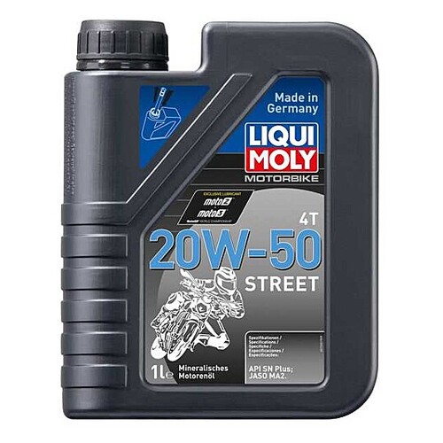 LIQUI MOLY Motorbike 4T 20W-50 Mineral Street - 1L   
