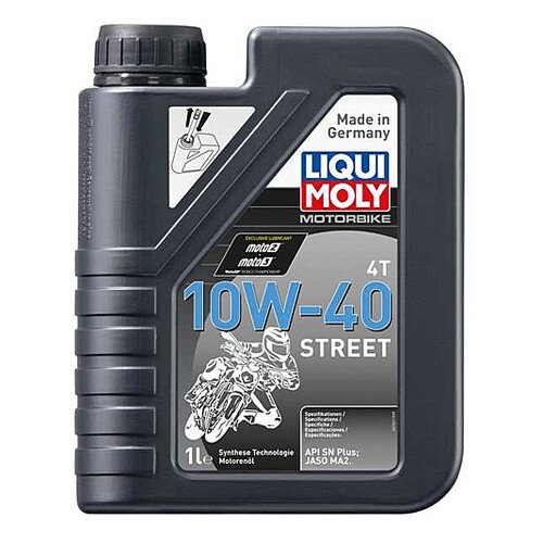 LIQUI MOLY Motorbike 4T 10W-40 Syn-Tech Street - 1L  