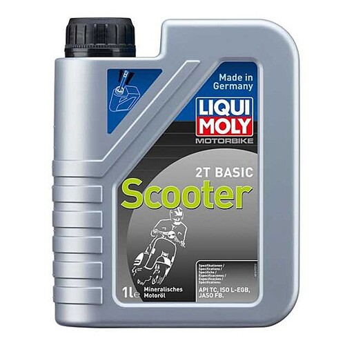 LIQUI MOLY Motorbike 2T Basic Scooter Street - 1L 