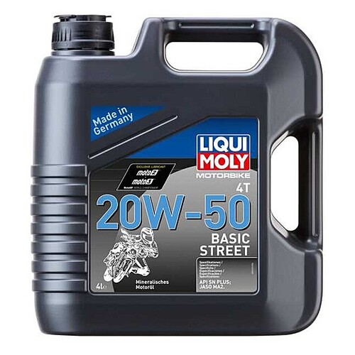 LIQUI MOLY Motorbike 4T 20W-50 Basic Street - 4L  