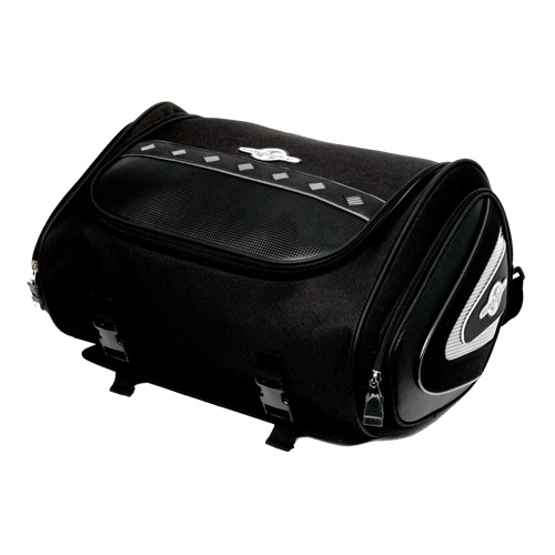 MOTODRY TOP CASE / ROLLBAG BLACK / SILVER 65L (With Adjust Base Plate Incl)
