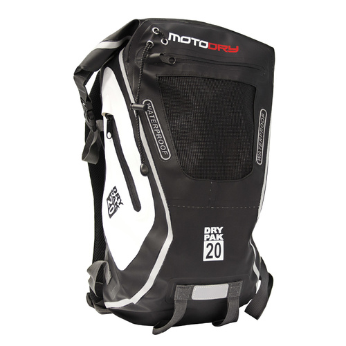 MOTODRY DRYPAK WATERPROOF BACKPACK 20L