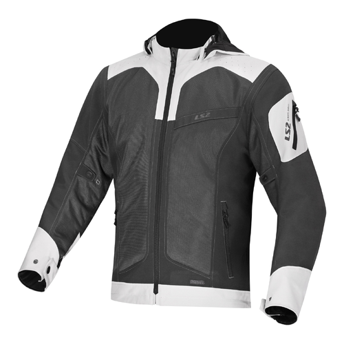 LS2 BOLTON AIR MENS JACKET GREEN GREY S