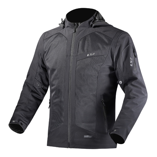 LS2 BOLTON AIR MENS JACKET BLACK S