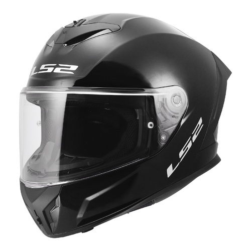 LS2 FF820 RAPID III SOLID GLOSS BLACK XS