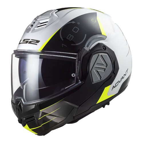 LS2 FF906 Advant Codex Helmet White Black M