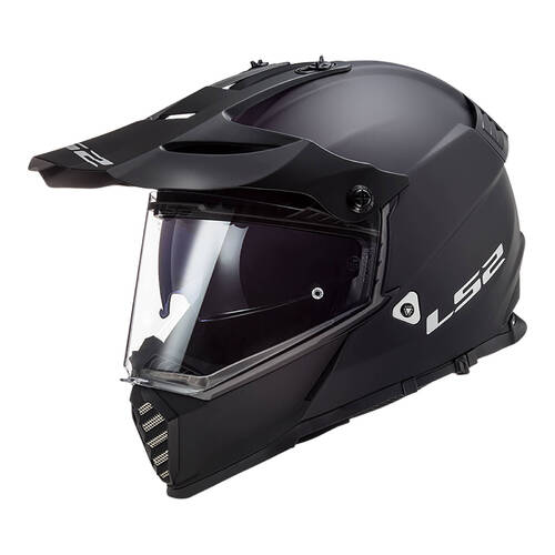 LS2 MX436 PIONEER EVO SOLID MATT BLACK XS