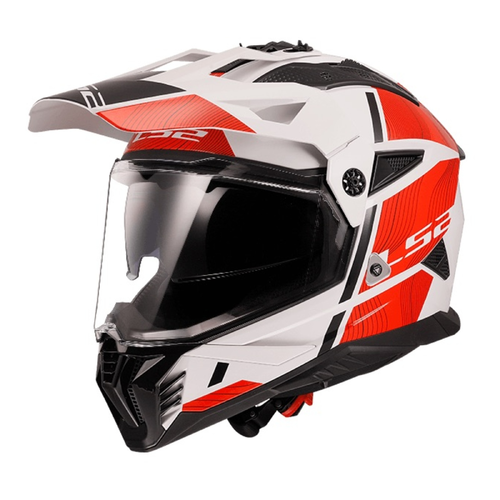 LS2 MX702 PIONEER II HILL WHITE RED 06 S
