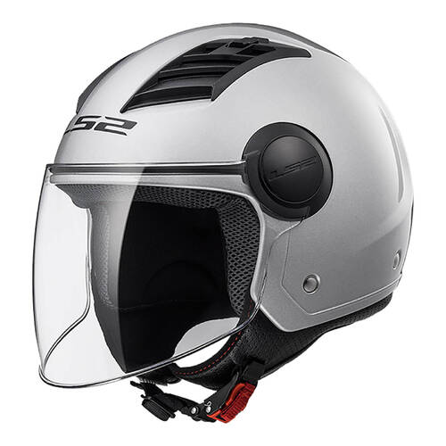 LS2 OF562 AIRFLOW-L SOLID SILVER XS