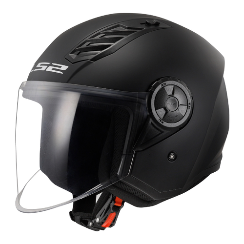 LS2 OF616 AIRFLOW II MATT BLACK XS