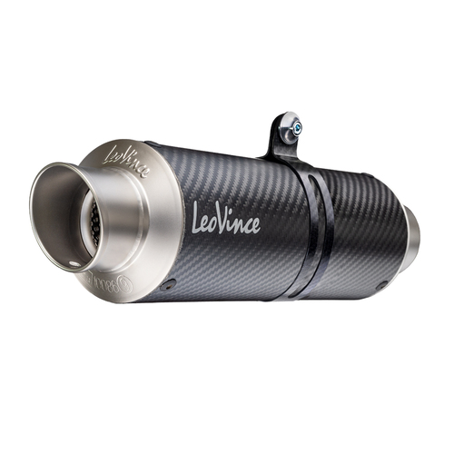 LEO VINCE FULL SYSTEM MATTE CARBON GP CORSA MUFFLER Z 125 PRO '17>