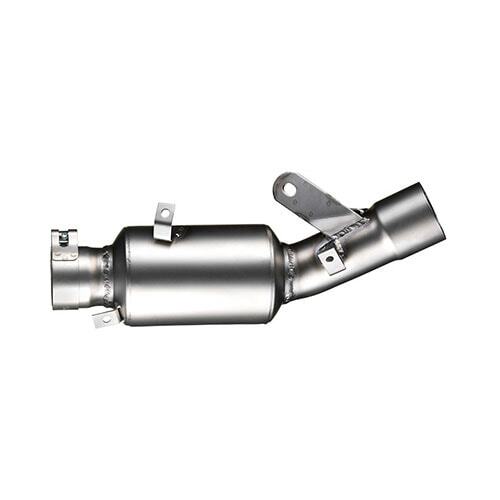 LEO VINCE LINK PIPE (DELETE PRE-MUFF / KEEP CAT) ZX-6R NINJA '09> (comp w orig & LV exhaust)