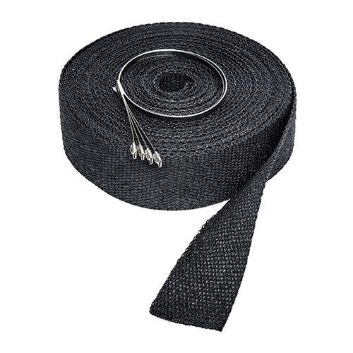 LEO VINCE WRAP KIT BLACK 800° C 15M x 52mm 4 x 350mm ball-lock clamps