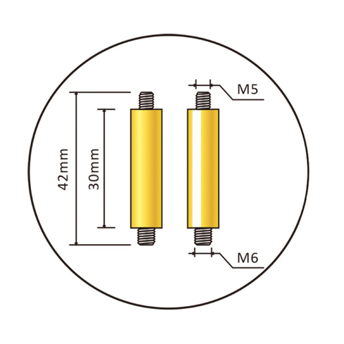 MOTOBATT CHARGE ADAPTER PAIR (DO NOT USE FOR TESTING)