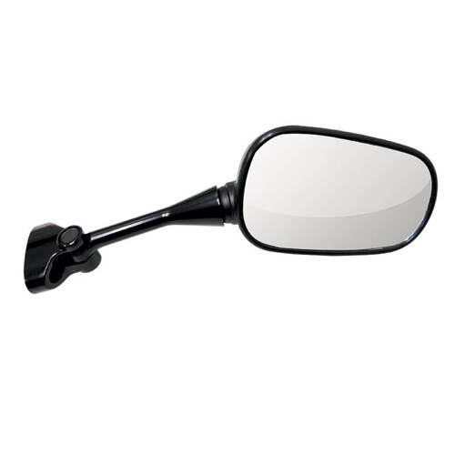 WHITES RIGHT MIRROR BLACK - HONDA VFR800 '02