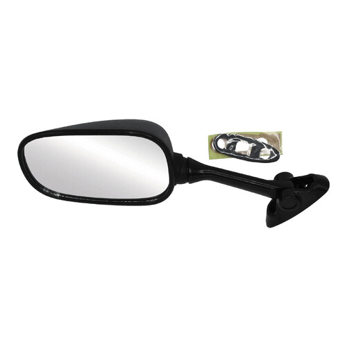 WHITES LEFT MIRROR - SUZUKI GSXR '02-03