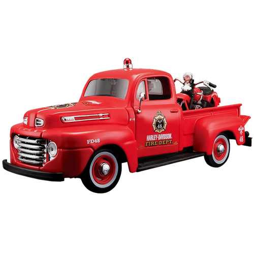 MOTORCYCLE SPECIALTIES 1.24 FORD PICK-UP 1948 WITH KNUCKLEHEAD