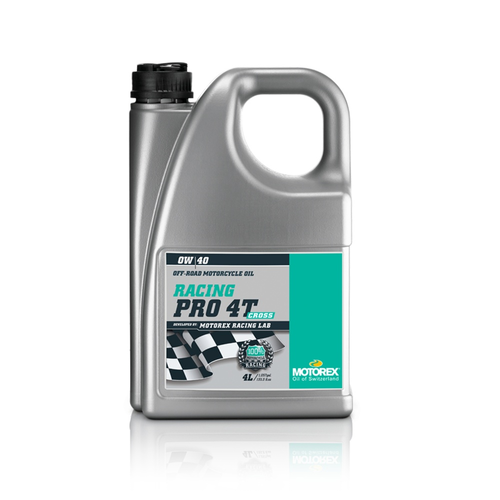 Motorex Racing Pro 4T 0W40 Engine Oil - 4L
