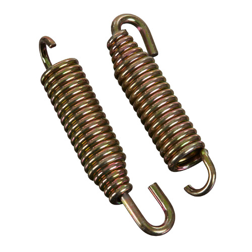 WHITES EXHAUST SPRINGS FREE TURN PAIR - 57mm