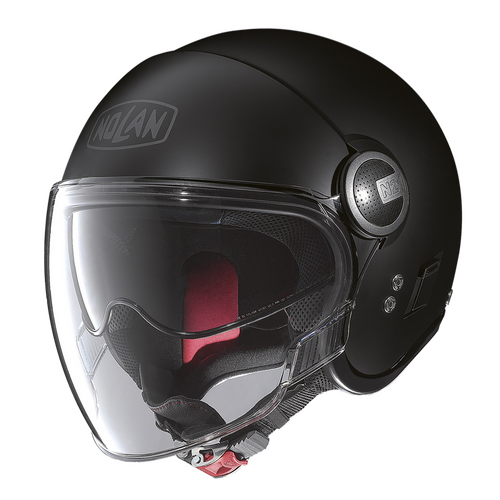 NOLAN N21 VISOR OPEN FACE CLASSIC FLAT BLACK 10 XS