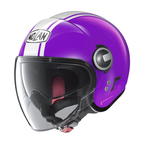 NOLAN N21 VISOR OPEN FACE DOLCE VITA VIOLET WHITE 121 XXS