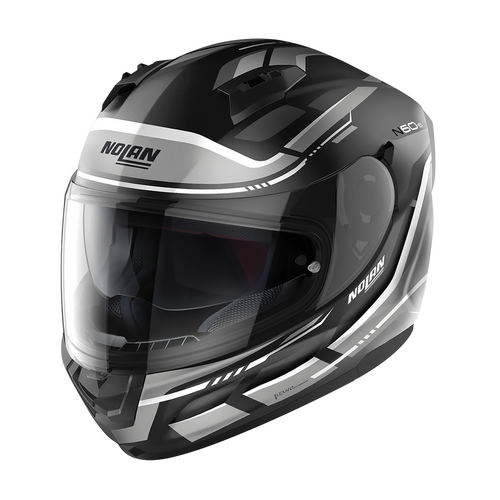 NOLAN N60-6 FULL FACE LANCER FLAT BLACK GREY WHITE 61 XXS