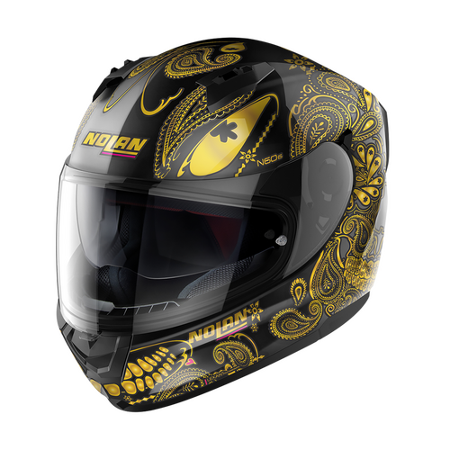 NOLAN N60-6 FULL FACE RITUAL BLACK GOLD 66 XS