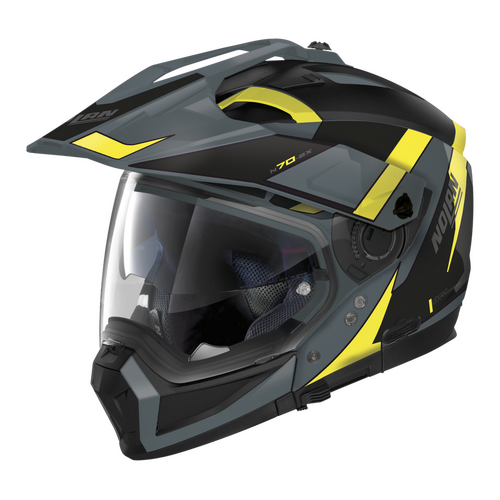 NOLAN N70-2 X ADVENTURE SKYFALL GREY YELLOW BLACK 58 XS