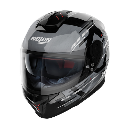 NOLAN N80-8 FULL FACE METEOR BLACK SILVER 67 XXS
