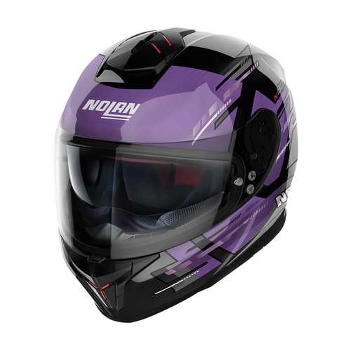 NOLAN N80-8 FULL FACE METEOR BLACK VIOLET 70 XXS