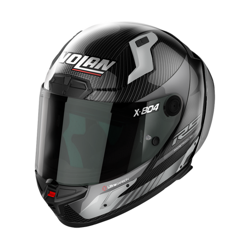 NOLAN X-804 RS FULL FACE HOT LAP CARBON GREY 11 XXS