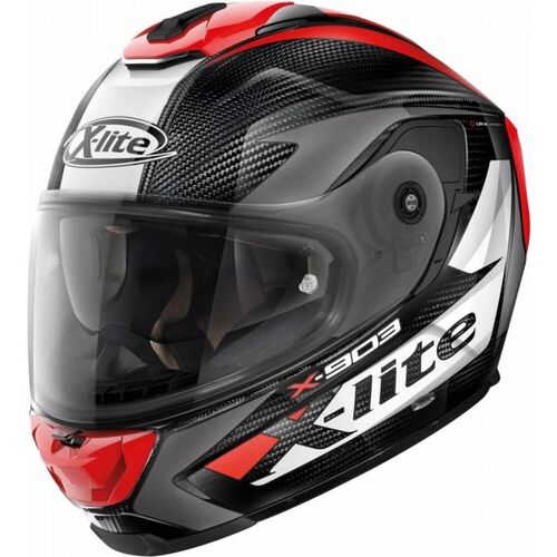 X-LITE X-903 ULTRA CARBON NOBILES RED WHITE GREY S