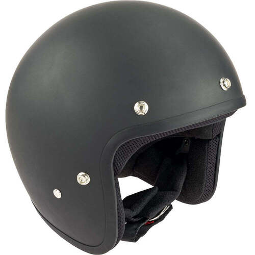NEX JET OPEN FACE HELMET STUD GLOSS BLACK XS
