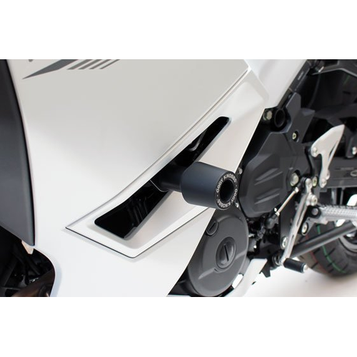 Oggy Knobbs Frame Sliders Black - Kawasaki Ninja 500 '24-26