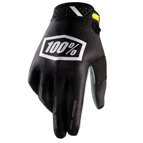 100% RIDEFIT CORPO GLOVES BLACK M