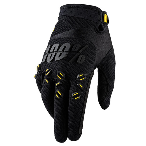 100% AIRMATIC GLOVES BLACK S