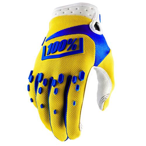 100% AIRMATIC GLOVES YELLOW S