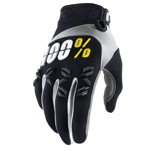 100% AIRMATIC GLOVES BLACK S