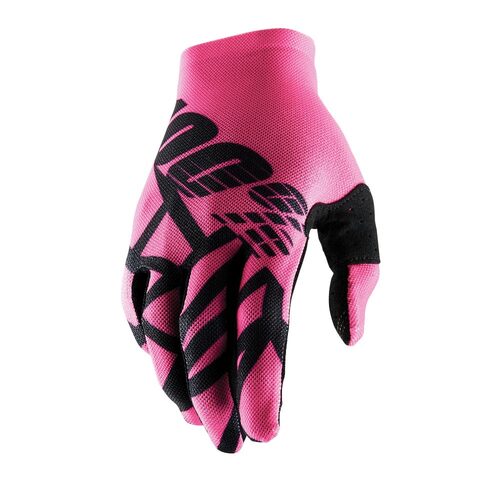100% CELIUM 2 GLOVES NEON PINK BLACK S