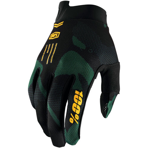 100% ITRACK SENTINEL YOUTH GLOVES BLACK S