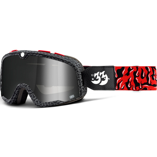 100% Barstow Goggle House Industries Mirror Silver Lens