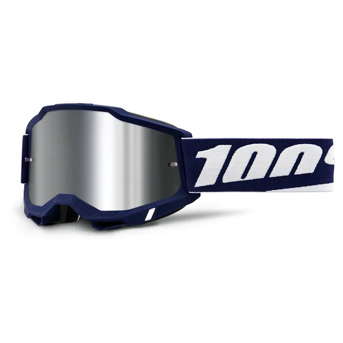 100% ACCURI 2 GOGGLE MIFFLIN W/ FLASH SILVER LENS